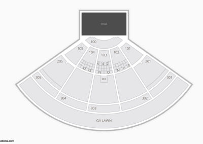 Ak-Chin Pavilion Seating Chart Concert