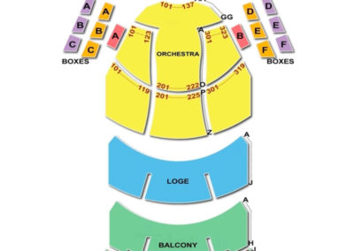 Aronoff Center Seating Chart