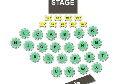 Bethel Woods Center for the Arts Seating Chart Cabaret