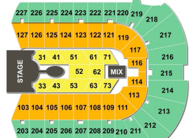 Blue Cross Arena Concert Seating Chart