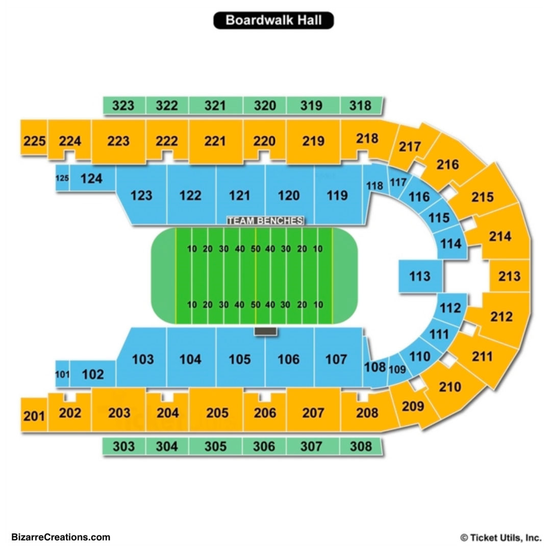 Boardwalk Hall Seating Chart Seating Charts & Tickets