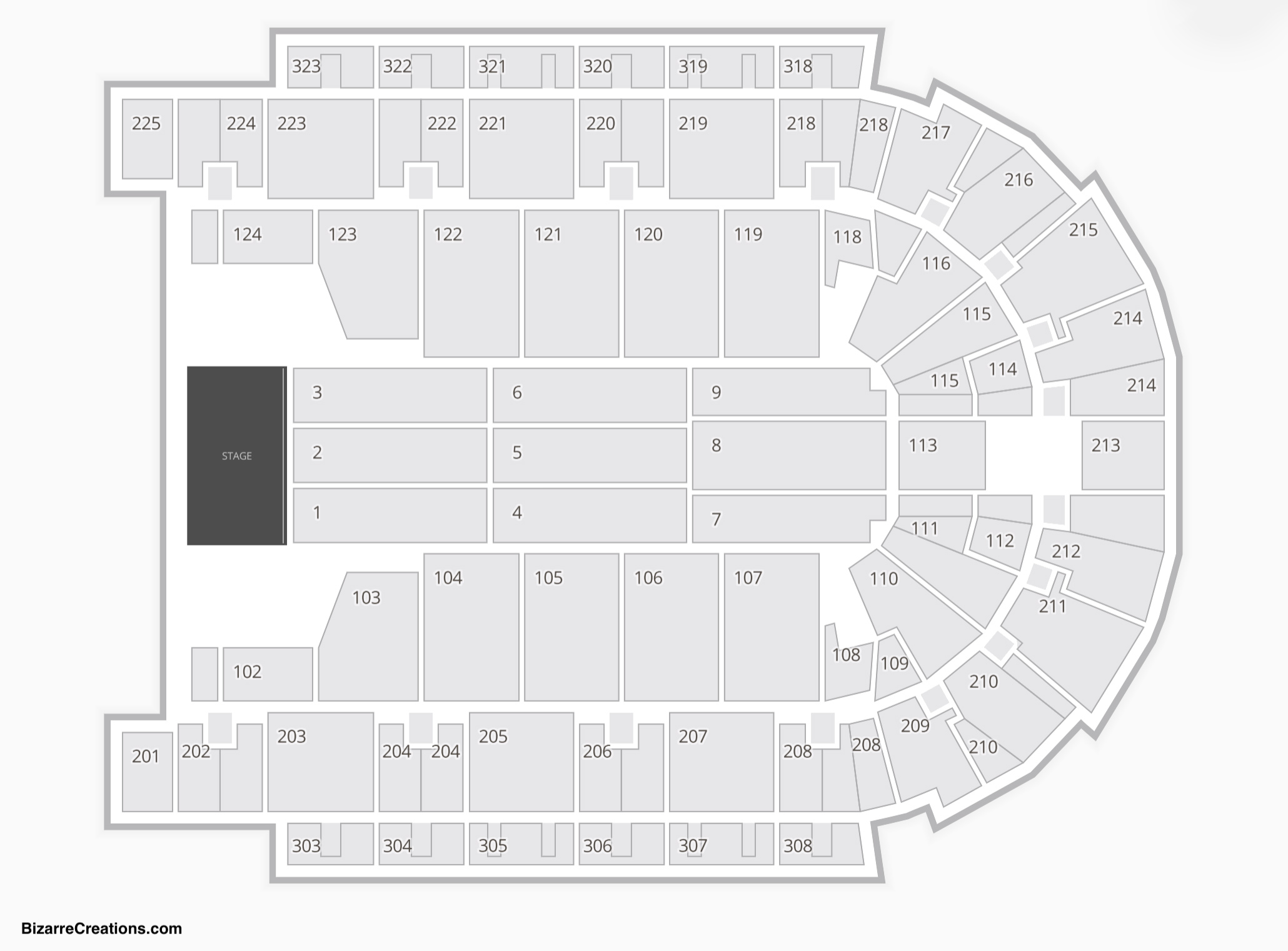 Boardwalk Hall Seating Chart Seating Charts & Tickets