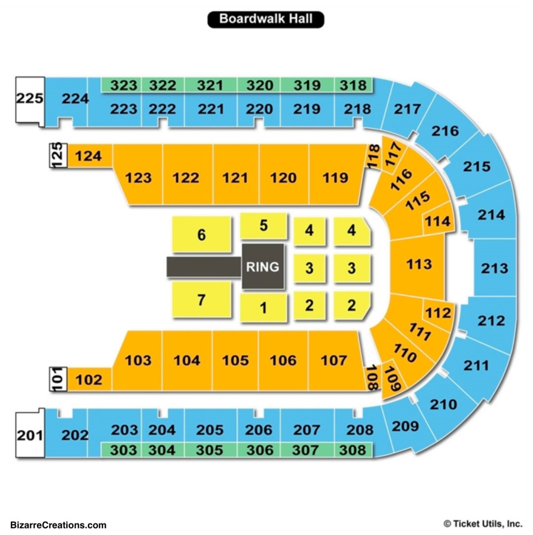 Boardwalk Hall Seating Chart Seating Charts & Tickets