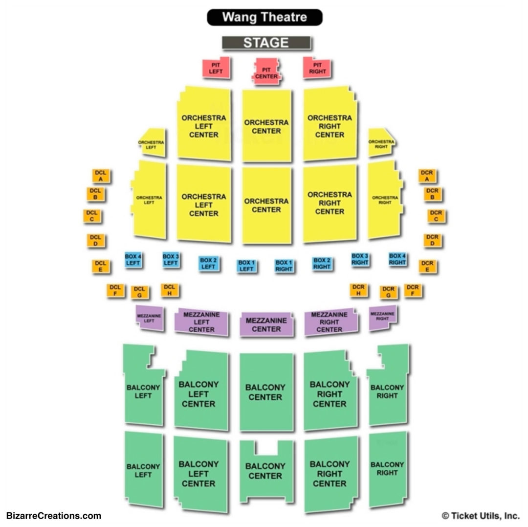 Boch Center Wang Theatre Seating Chart | Seating Charts & Tickets