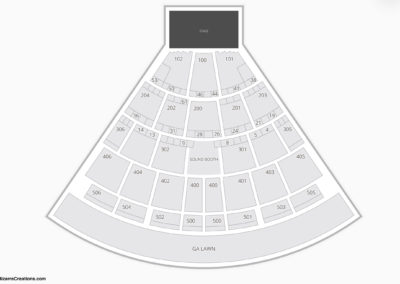 Darien Lake Performing Arts Center Seating Chart Concert