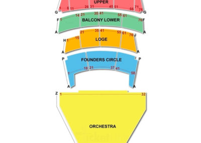 Dorothy Chandler Pavilion Seating Chart Concert