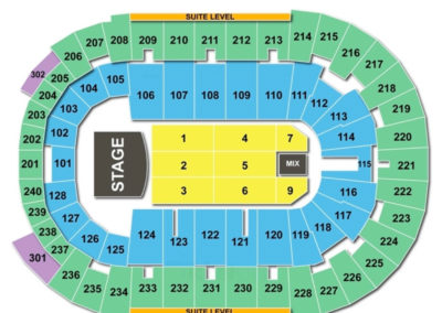 Dunkin' Donuts Center Concert Seating Chart