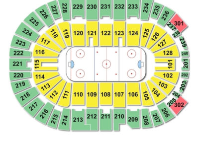 Dunkin' Donuts Center Hockey Seating Chart