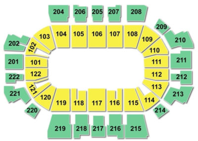 Family Arena Seating Chart Soccer