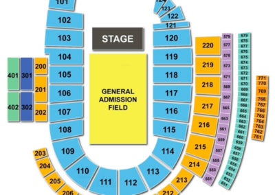 Folsom Field Concert Seating Chart