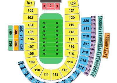 Folsom Field Football Seating Chart