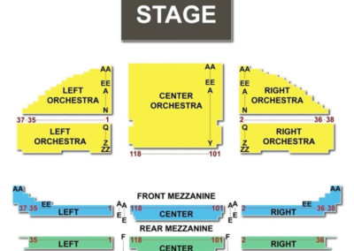 Gershwin Theatre Seating Chart Broadway Tickets National