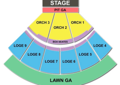 Glen Helen Amphitheater Seating Chart