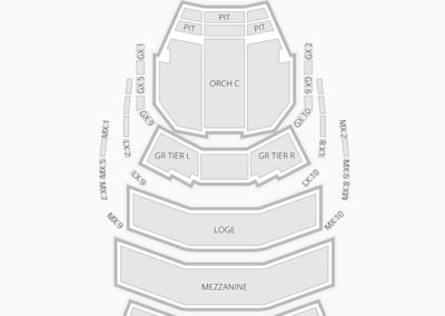 Kravis Center Seating Chart