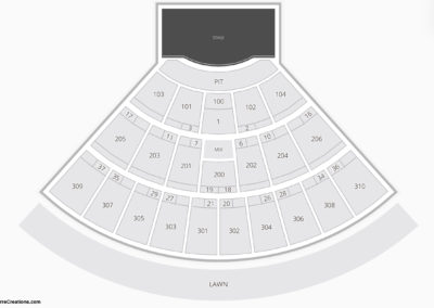 Lakeview Amphitheater Seating Chart