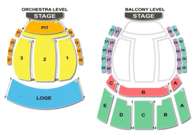 Mahaffey Theater Seating Chart Concert