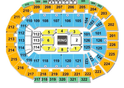 Mandalay Bay Events Center Seating Chart Boxing