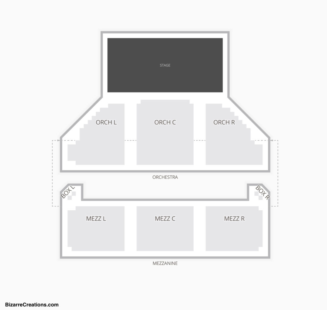 Music Box Theatre Seating Chart Seating Charts & Tickets