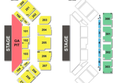 Oakdale Theater Seating Chart