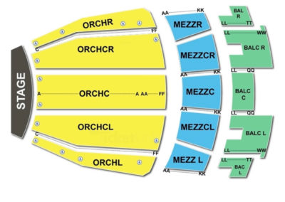 Ovens Auditorium Seating Chart Concert