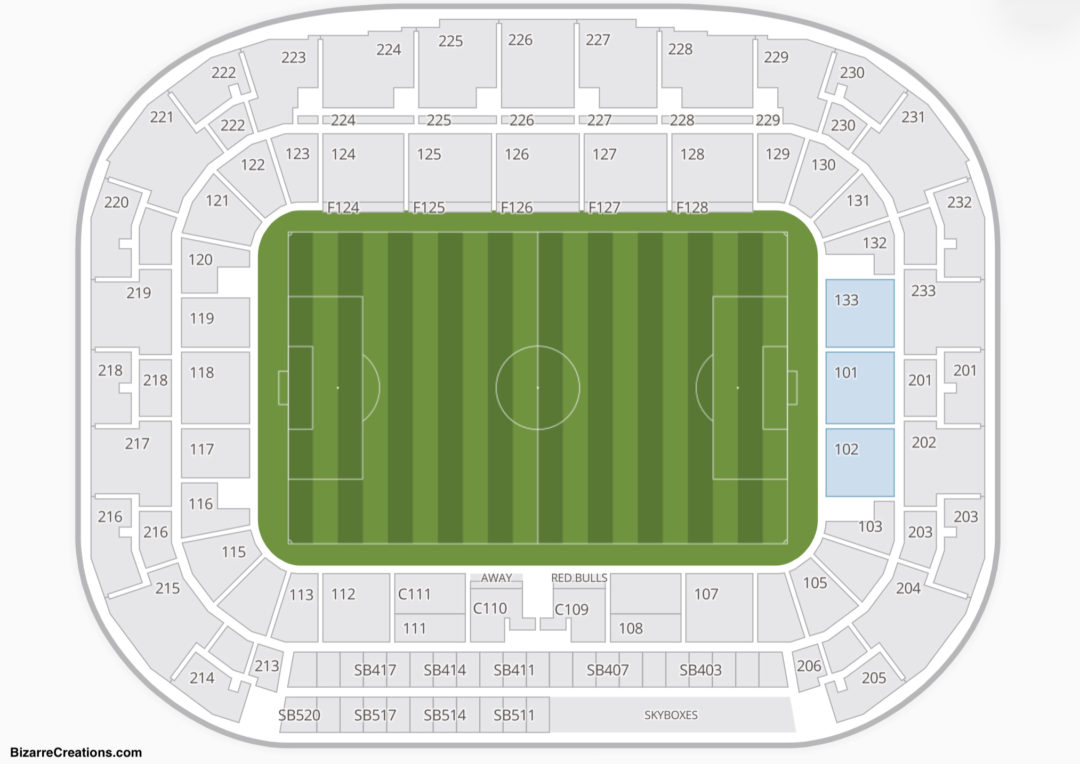 Red Bull Arena Seating Chart Seating Charts & Tickets