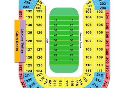 Sam Boyd Stadium Seating Chart