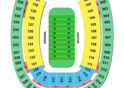 Scott Stadium Seating Chart Football