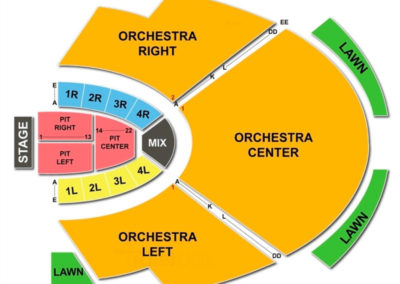 State Bank Amphitheatre at Chastain Park Seating Chart