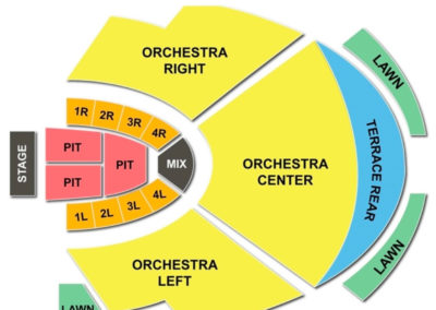 State Bank Amphitheatre at Chastain Park Seating Chart Concert