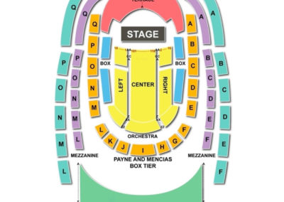 The Palladium Carmel Seating Chart