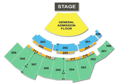 The Wharf at Orange Beach Seating Chart