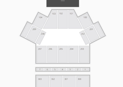Toyota Oakdale Theatre Seating Chart Theater