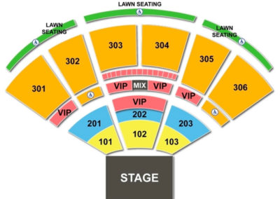 USANA Amphitheatre Seating Chart