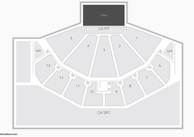 BMO Harris Pavilion Seating Chart Concert