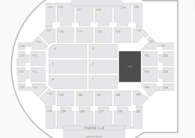 Broadmoor World Arena Seating Chart Concert