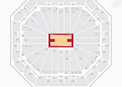 Bud Walton Arena Seating Chart NCAA Football