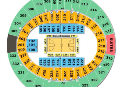 Cajundome Seating Chart Basketball