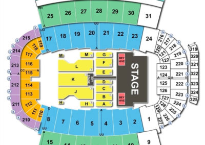 Carter-Finley Stadium Seating Chart Concert