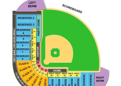 Cashman Field Seating Chart MLB