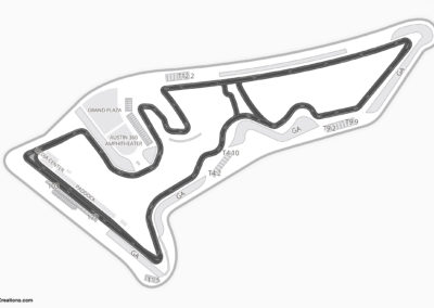 Circuit of the Americas Seating Chart - COTA