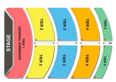 City National Grove Seating Chart