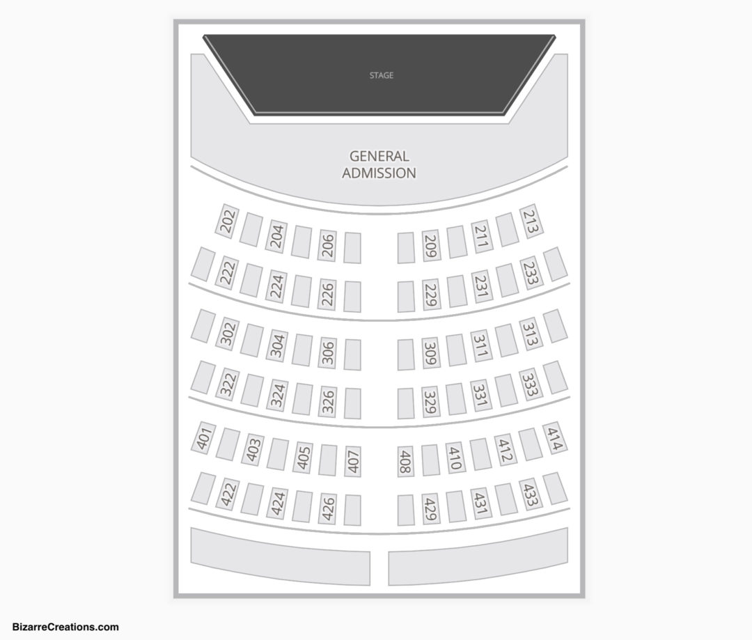 City National Grove Of Anaheim Seating Chart Concert 