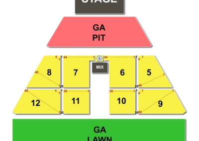 Darlings Waterfront Pavilion Seating Chart