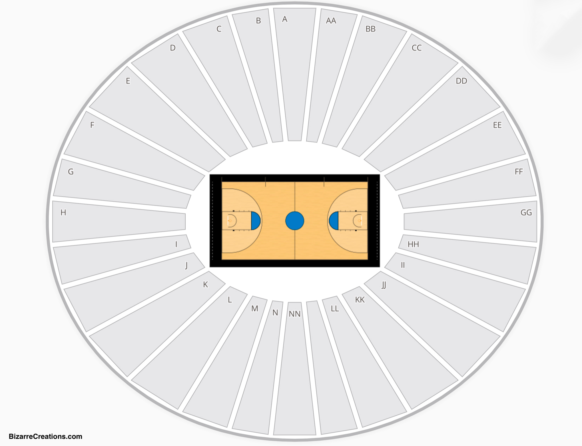 CarverHawkeye Arena Seating Chart Seating Charts & Tickets