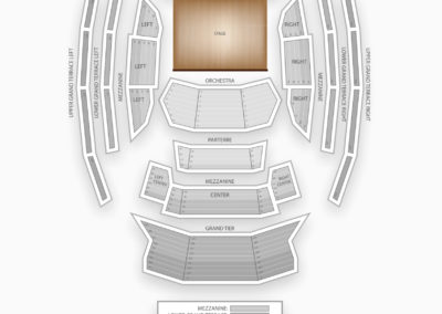 Kauffman Center for the Performing Arts Seating Chart Concert