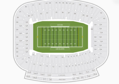 Legion Field Seating Chart NCAA Football