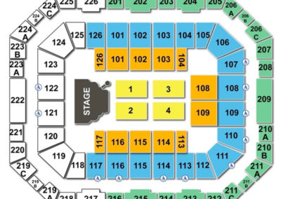 Pauley Pavilion Seating Chart Concert