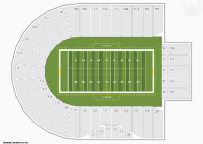 Purdue Boilermakers Football Seating Chart