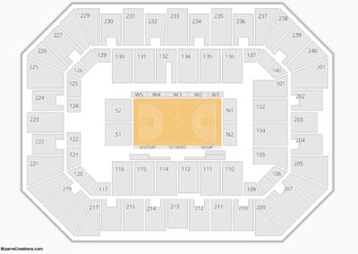 Raising Cane's River Center Arena Seating Chart Basketball
