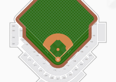 Roger Dean Chevrolet Stadium Seating chart